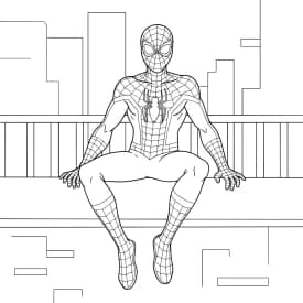 Desenhos do Homem-Aranha para Imprimir e Colorir
