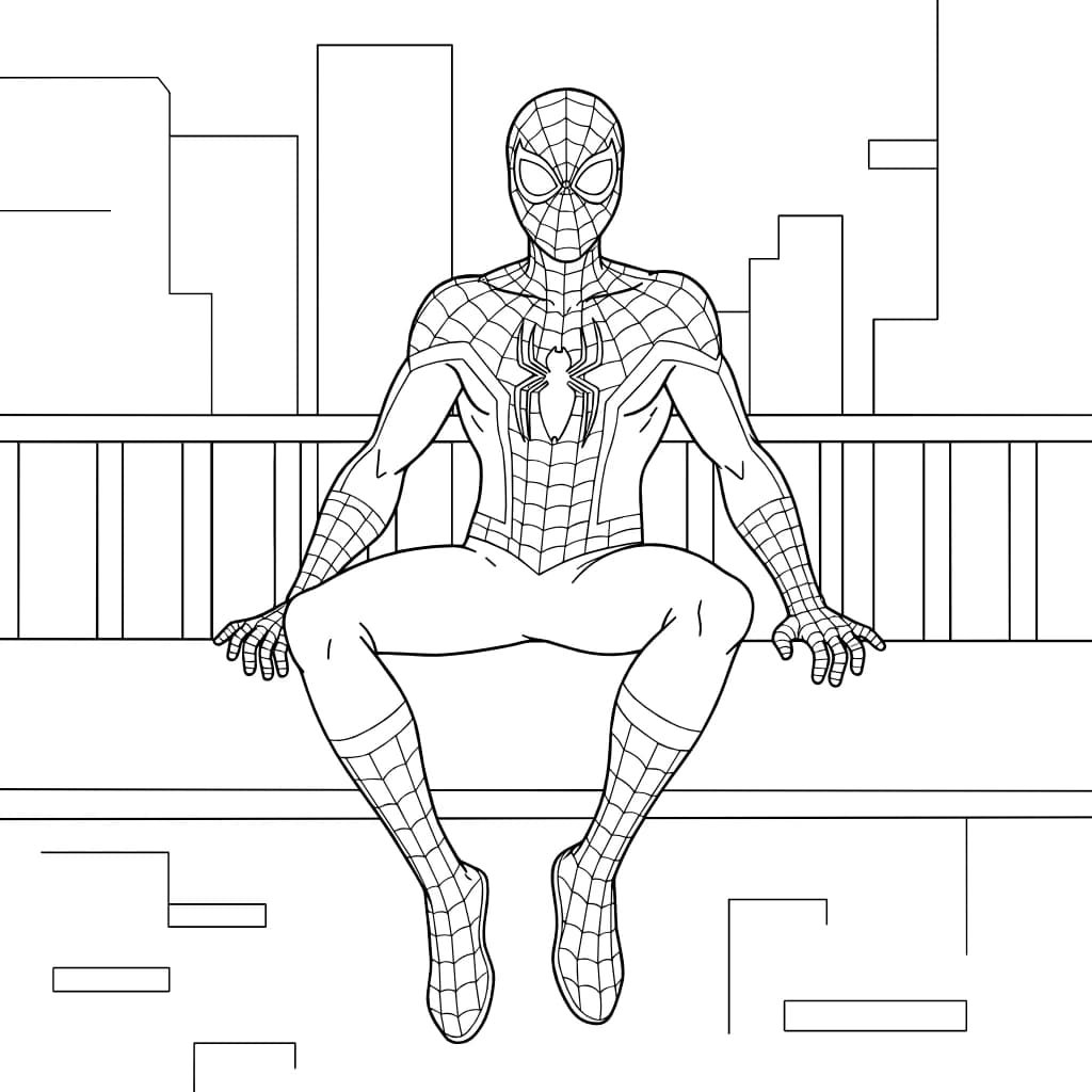 Desenhos do Homem-Aranha para Imprimir e Colorir