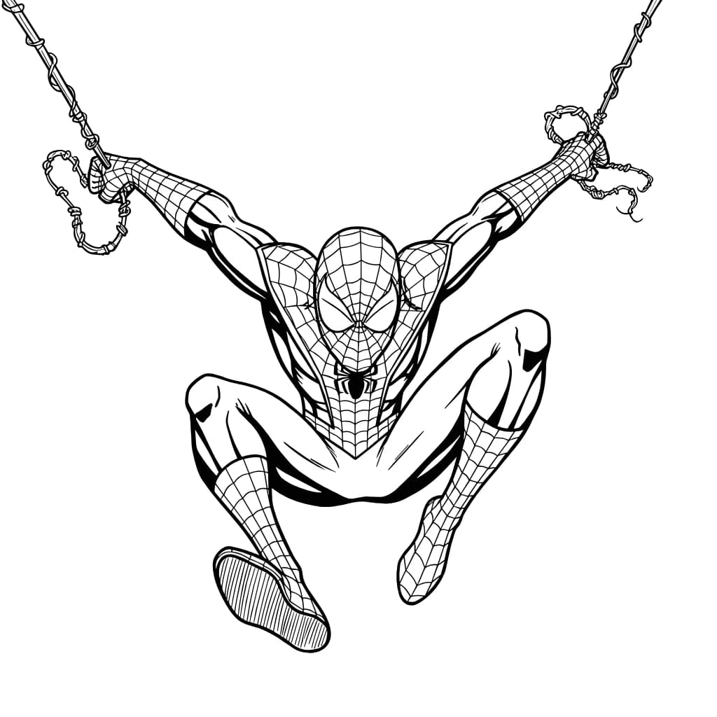 Desenhos do Homem-Aranha para Imprimir e Colorir