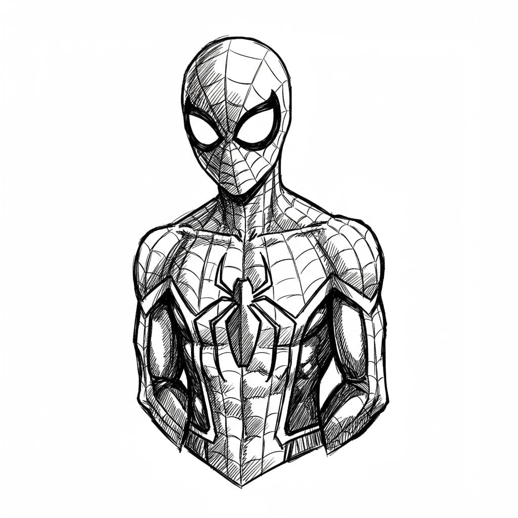 Desenhos do Homem-Aranha para Imprimir e Colorir