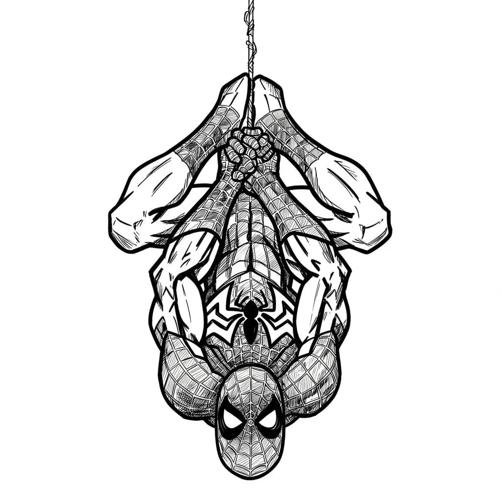 Desenhos do Homem-Aranha para Imprimir e Colorir