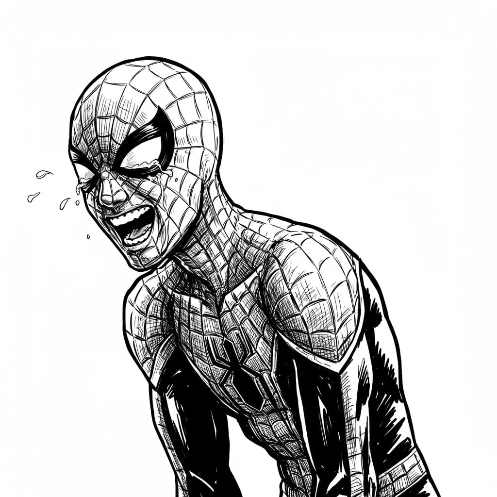 Desenhos do Homem-Aranha para Imprimir e Colorir