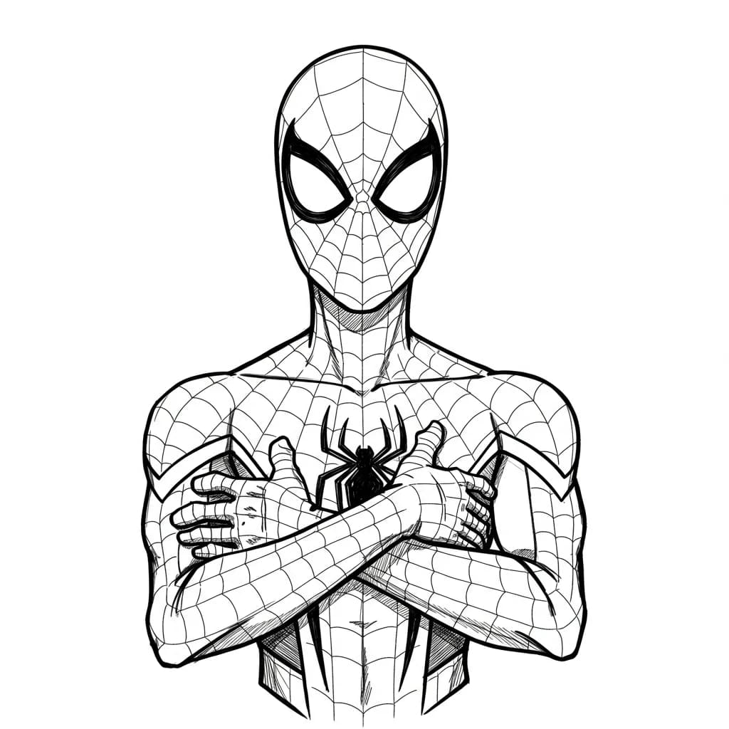 Desenhos do Homem-Aranha para Imprimir e Colorir