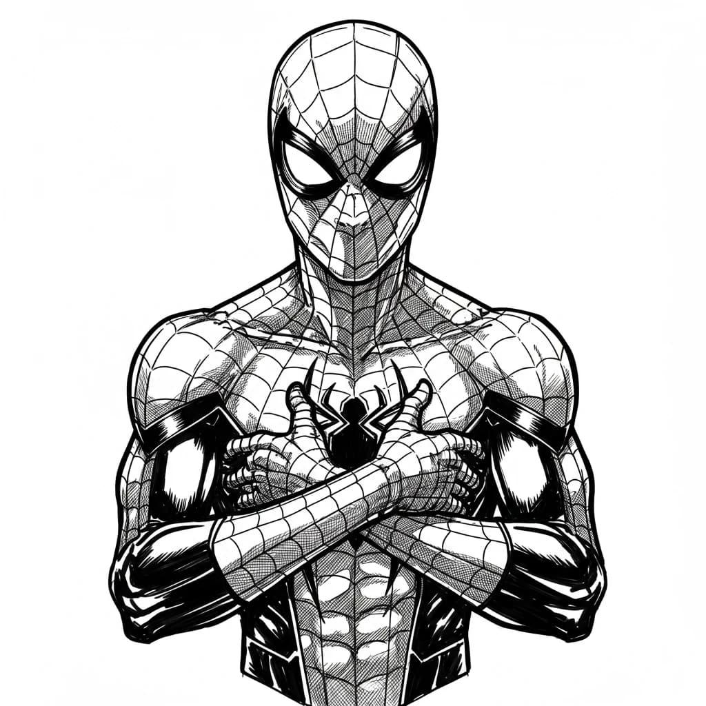 Desenhos do Homem-Aranha para Imprimir e Colorir
