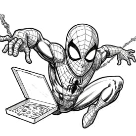 Desenhos do Homem-Aranha para Imprimir e Colorir Desenhos do Homem-Aranha para Imprimir e Colorir