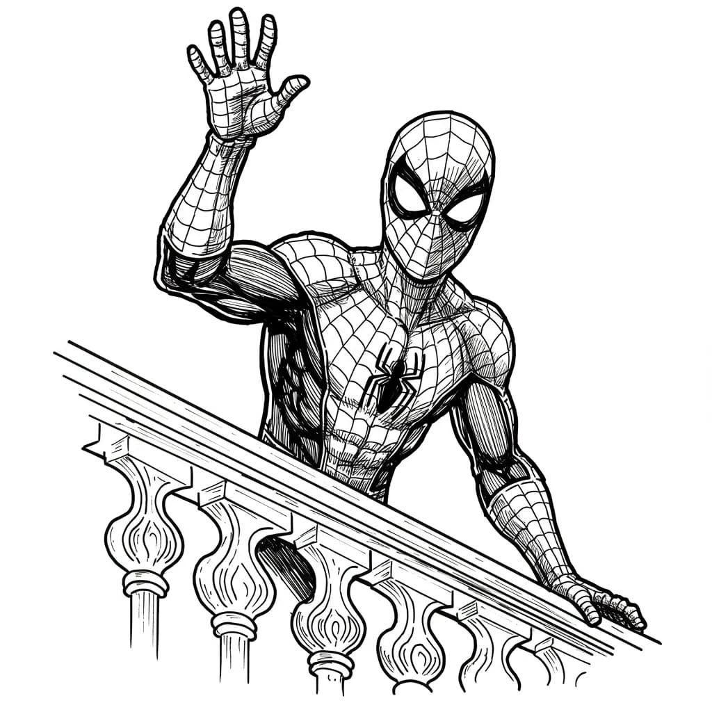 Desenhos do Homem-Aranha para Imprimir e Colorir