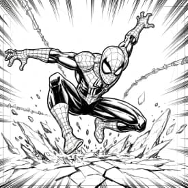 Desenhos do Homem-Aranha para Imprimir e Colorir Desenhos do Homem-Aranha para Imprimir e Colorir