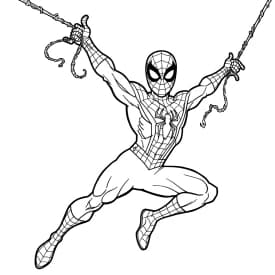 Desenhos do Homem-Aranha para Imprimir e Colorir