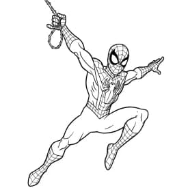 Desenhos do Homem-Aranha para Imprimir e Colorir