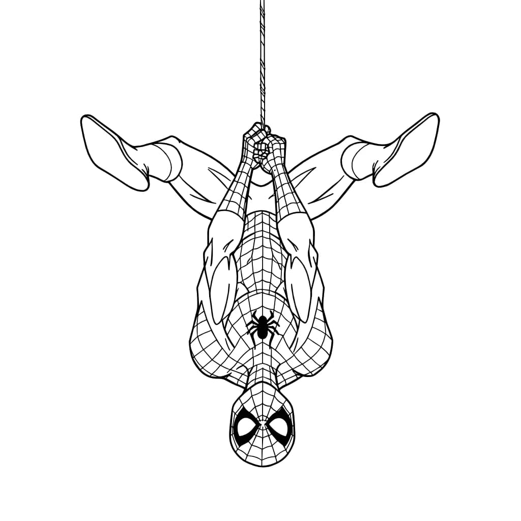 Desenhos do Homem-Aranha para Imprimir e Colorir