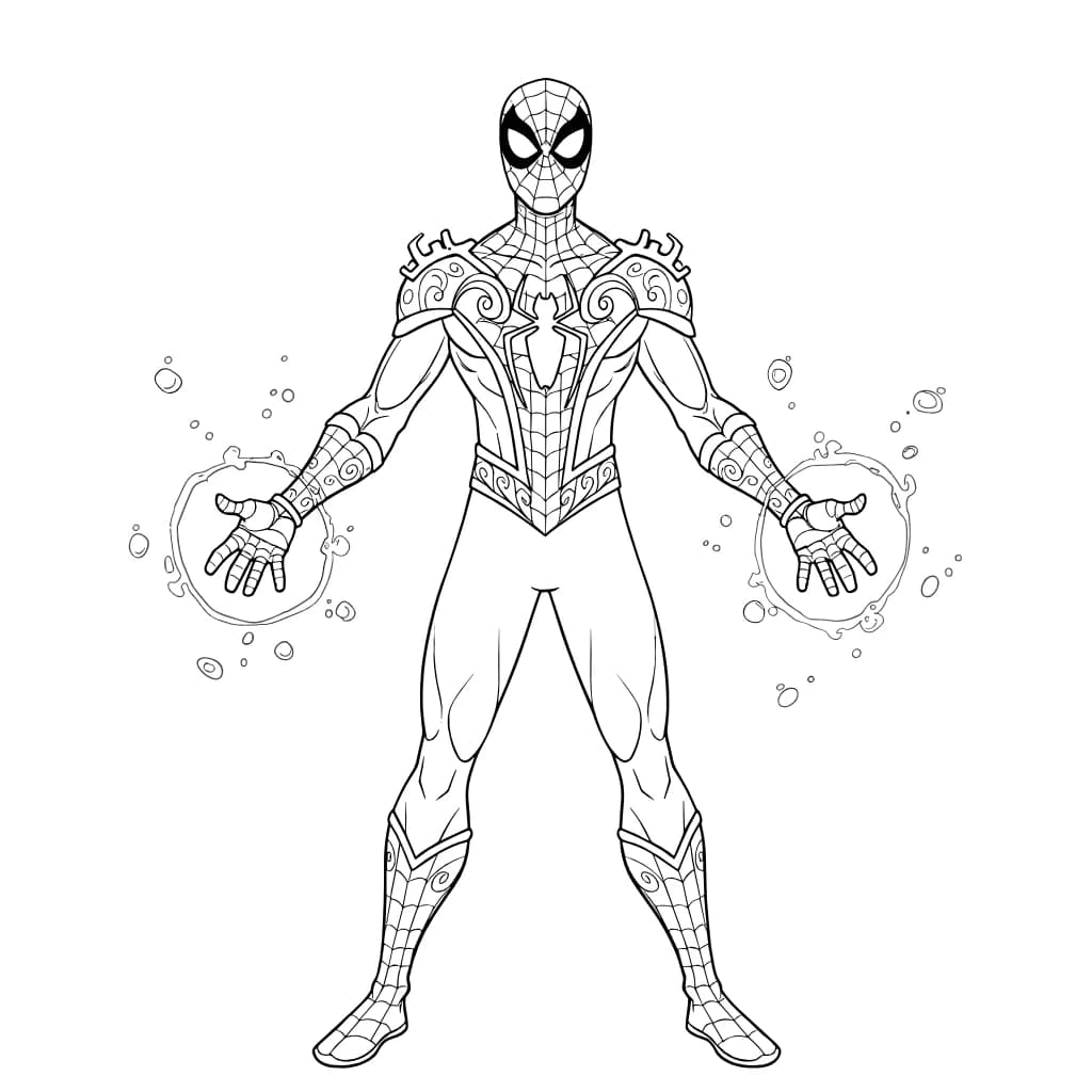 Desenhos do Homem-Aranha para Imprimir e Colorir