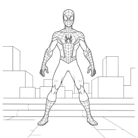 Desenhos do Homem-Aranha para Imprimir e Colorir