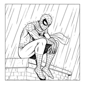 Desenhos do Homem-Aranha para Imprimir e Colorir