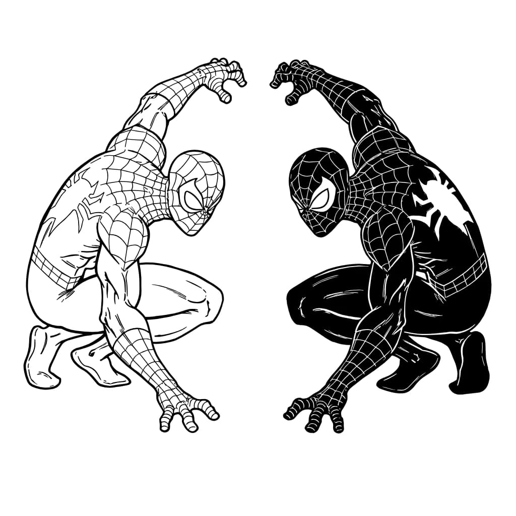Desenhos do Homem-Aranha para Imprimir e Colorir