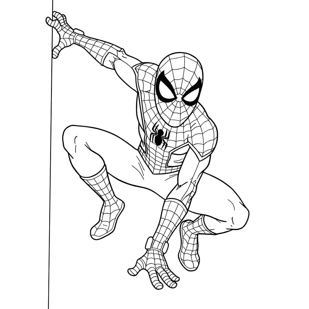 Desenhos do Homem-Aranha para Imprimir e Colorir