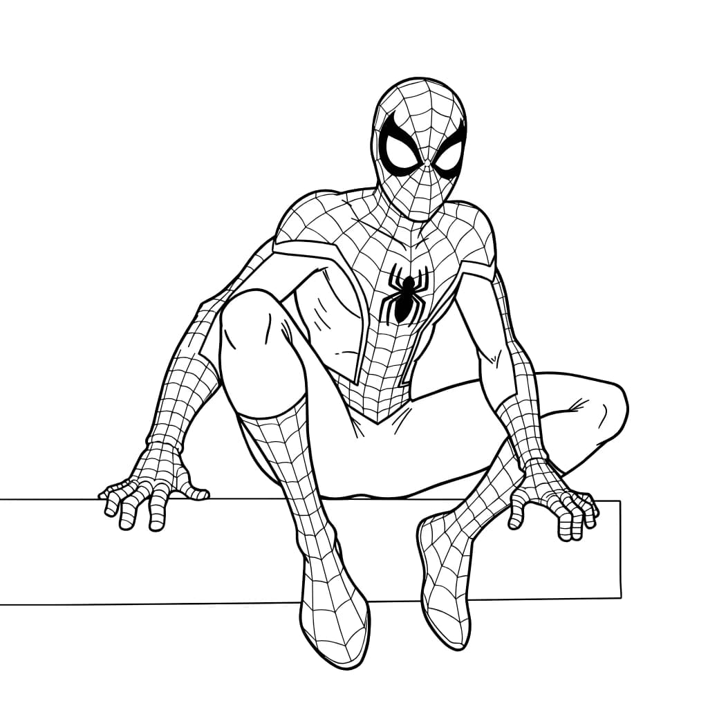 Desenhos do Homem-Aranha para Imprimir e Colorir