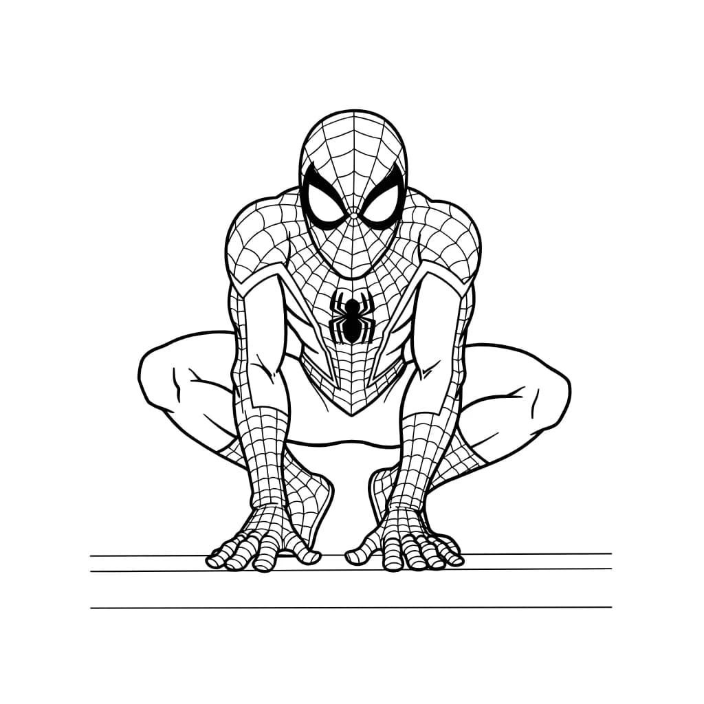 Desenhos do Homem-Aranha para Imprimir e Colorir