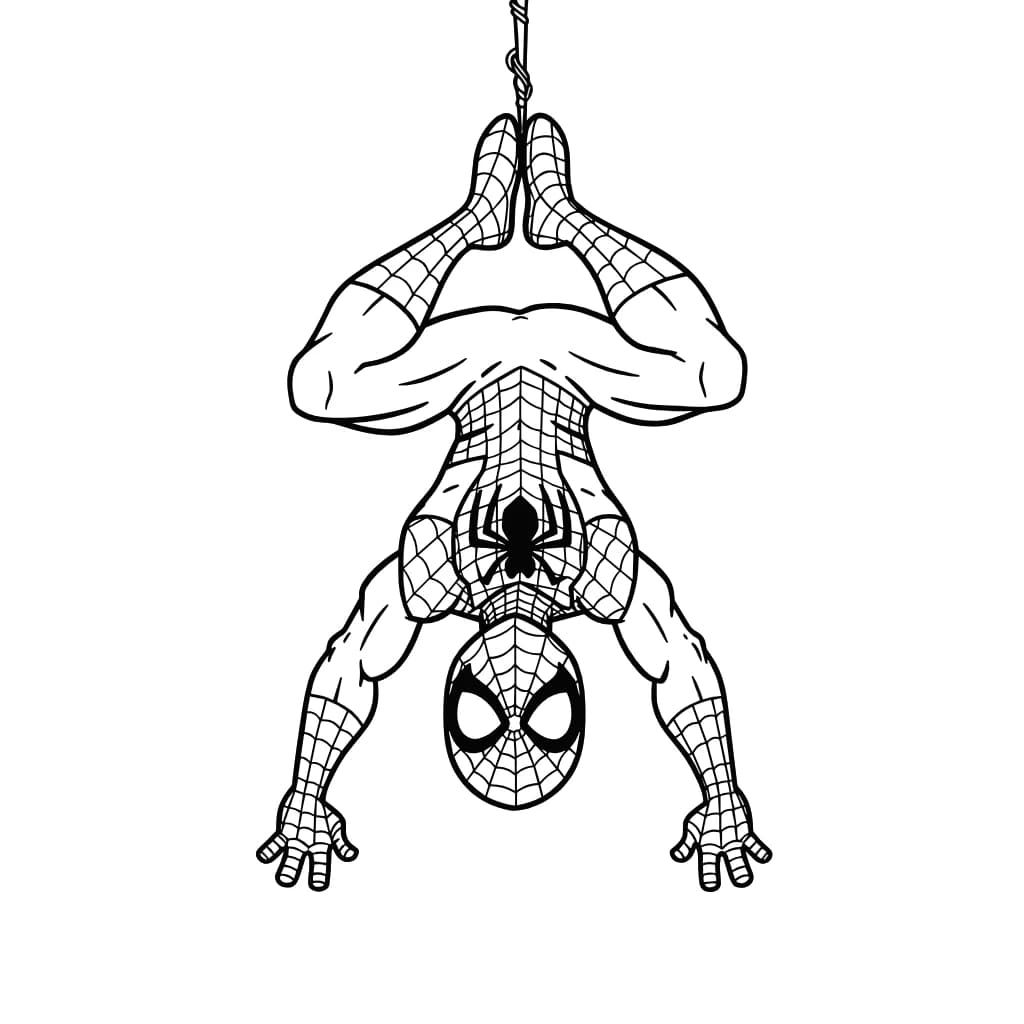 Desenhos do Homem-Aranha para Imprimir e Colorir