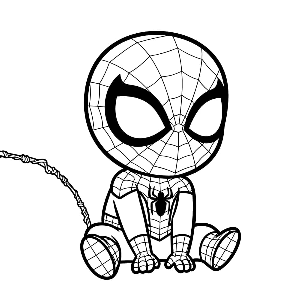 Desenhos do Homem-Aranha para Imprimir e Colorir