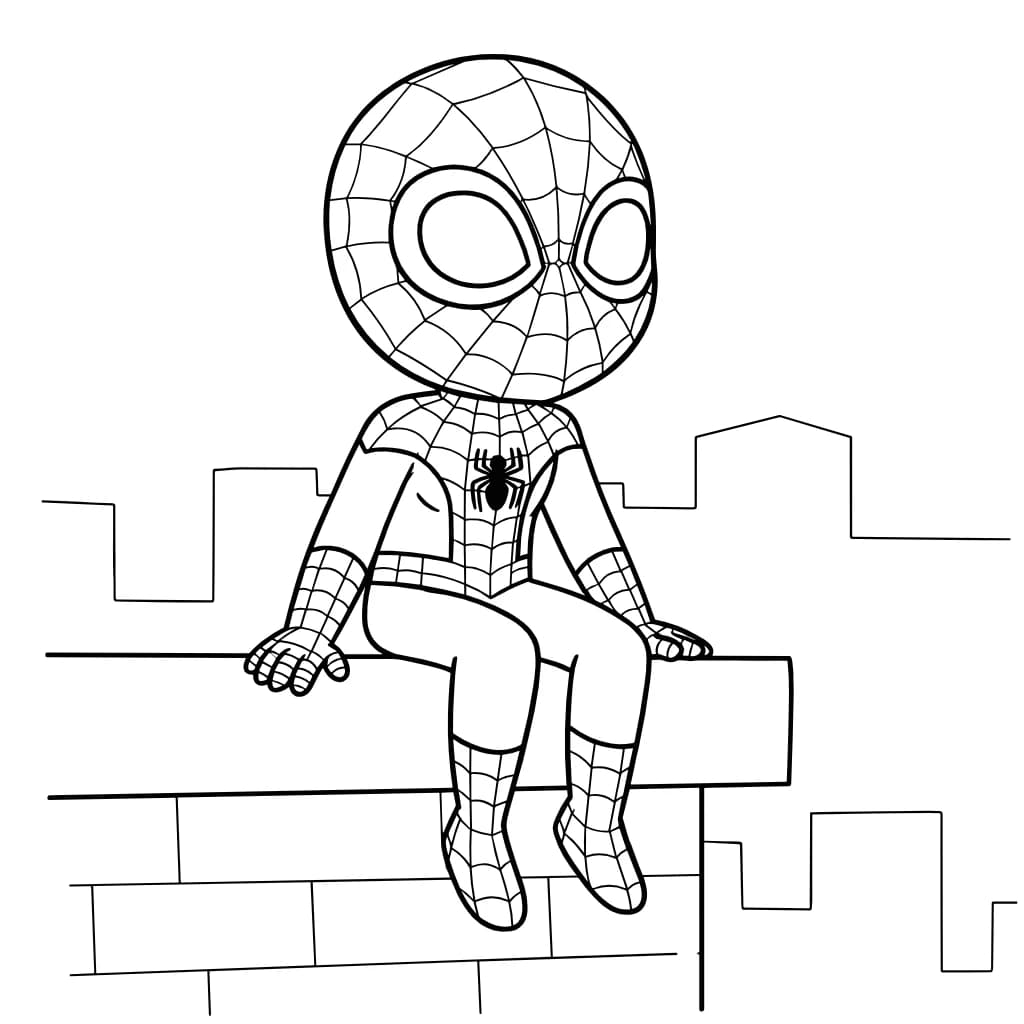 Desenhos do Homem-Aranha para Imprimir e Colorir