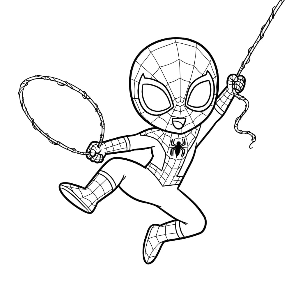 Desenhos do Homem-Aranha para Imprimir e Colorir
