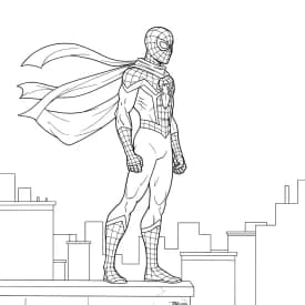 Desenhos do Homem-Aranha para Imprimir e Colorir