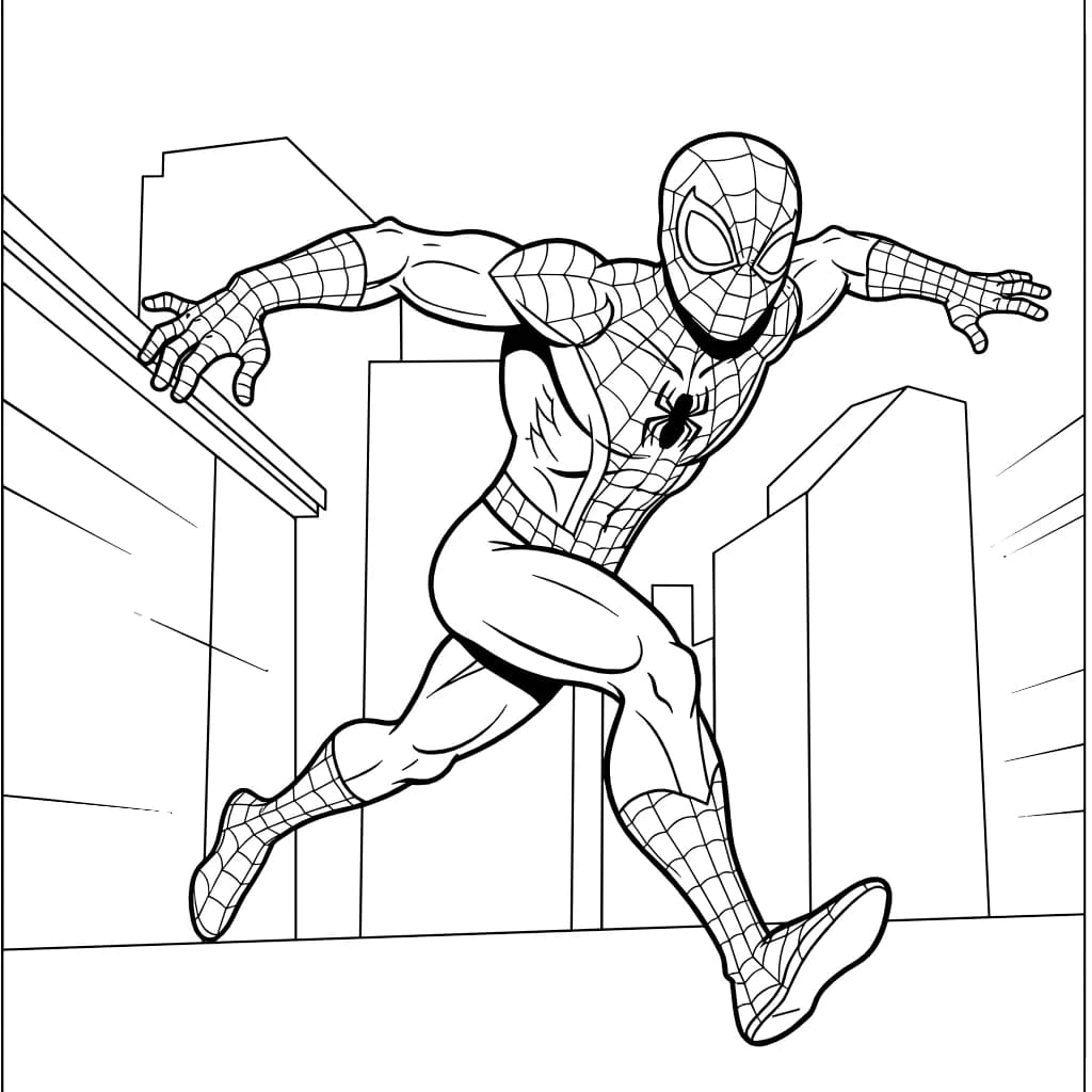 Desenhos do Homem-Aranha para Imprimir e Colorir