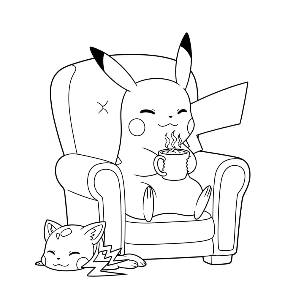desenhos do pokemon para colorir