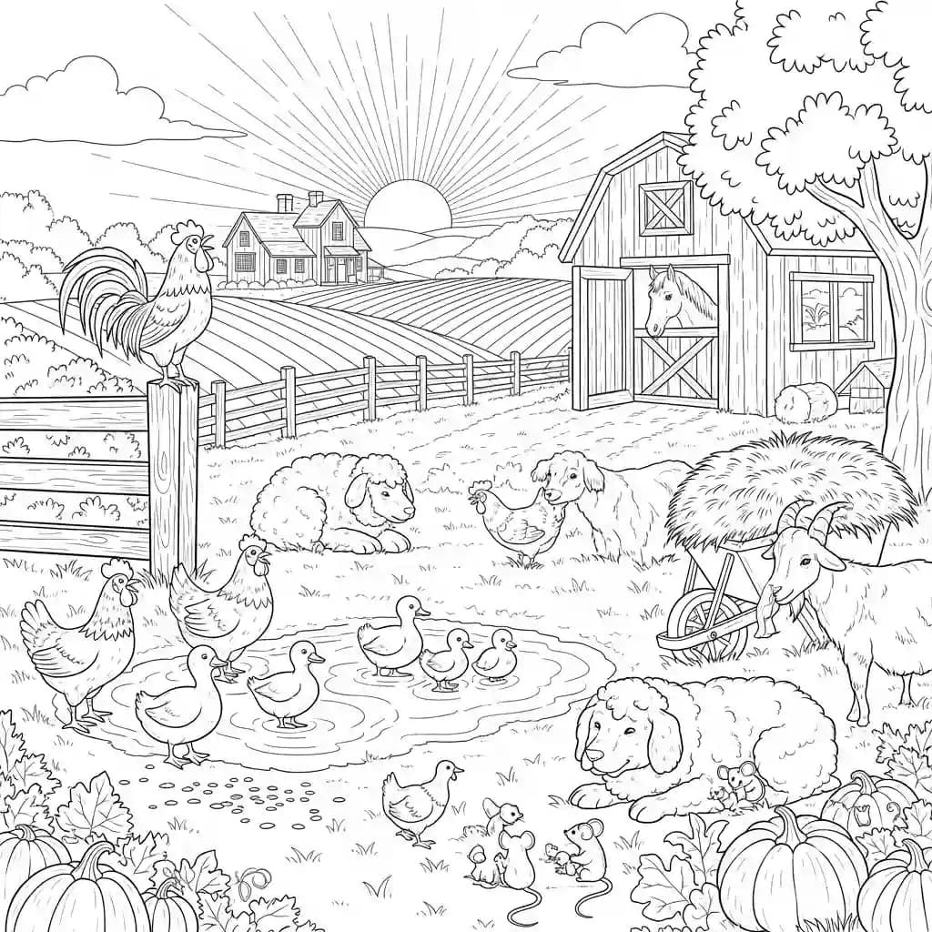 Desenhos Fofos para Colorir para Imprimir e Colorir