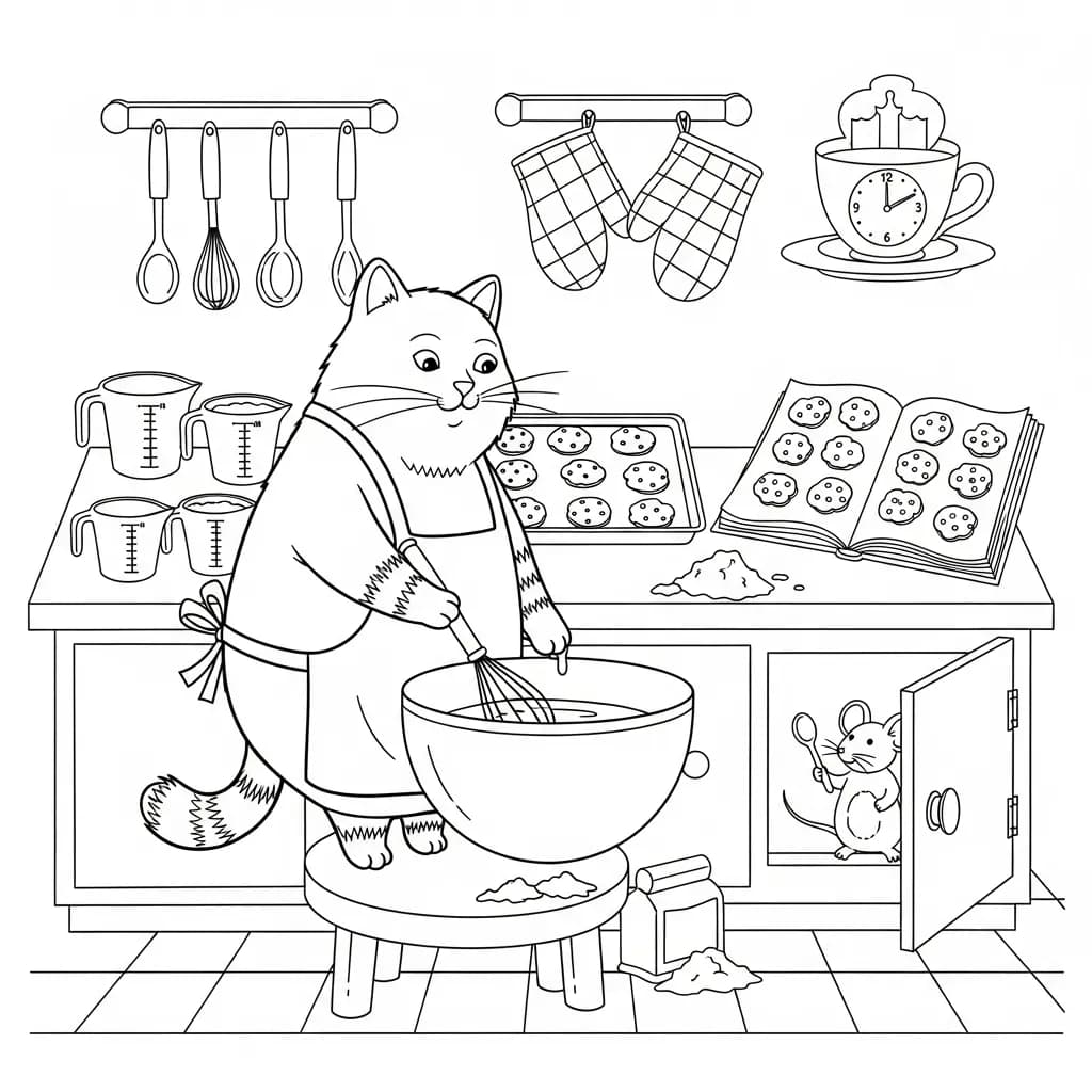 Desenhos Fofos para Colorir para Imprimir e Colorir