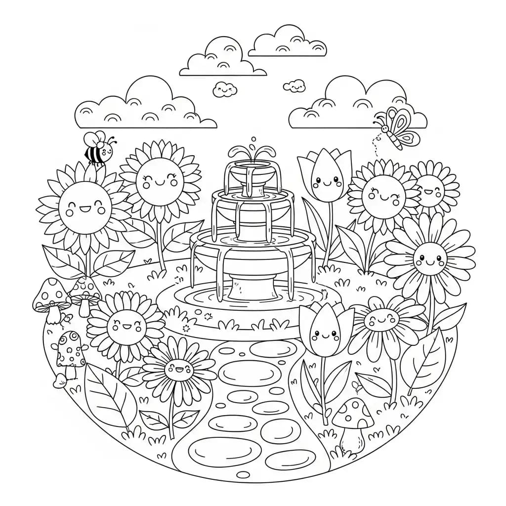 Desenhos Fofos para Colorir para Imprimir e Colorir