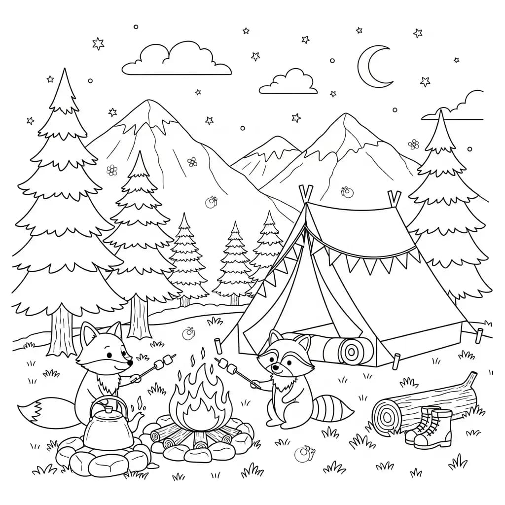 Desenhos Fofos para Colorir para Imprimir e Colorir