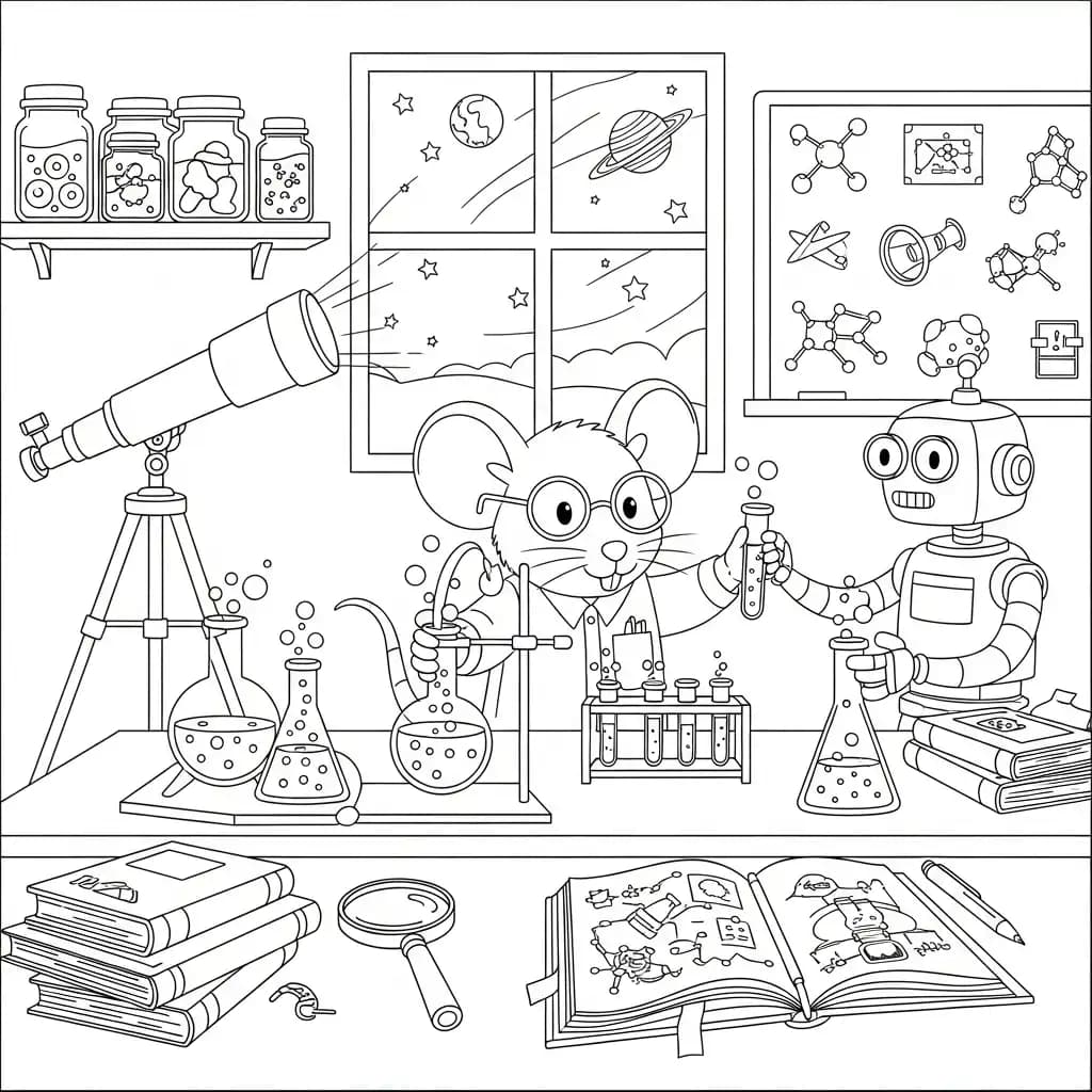 Desenhos Fofos para Colorir para Imprimir e Colorir