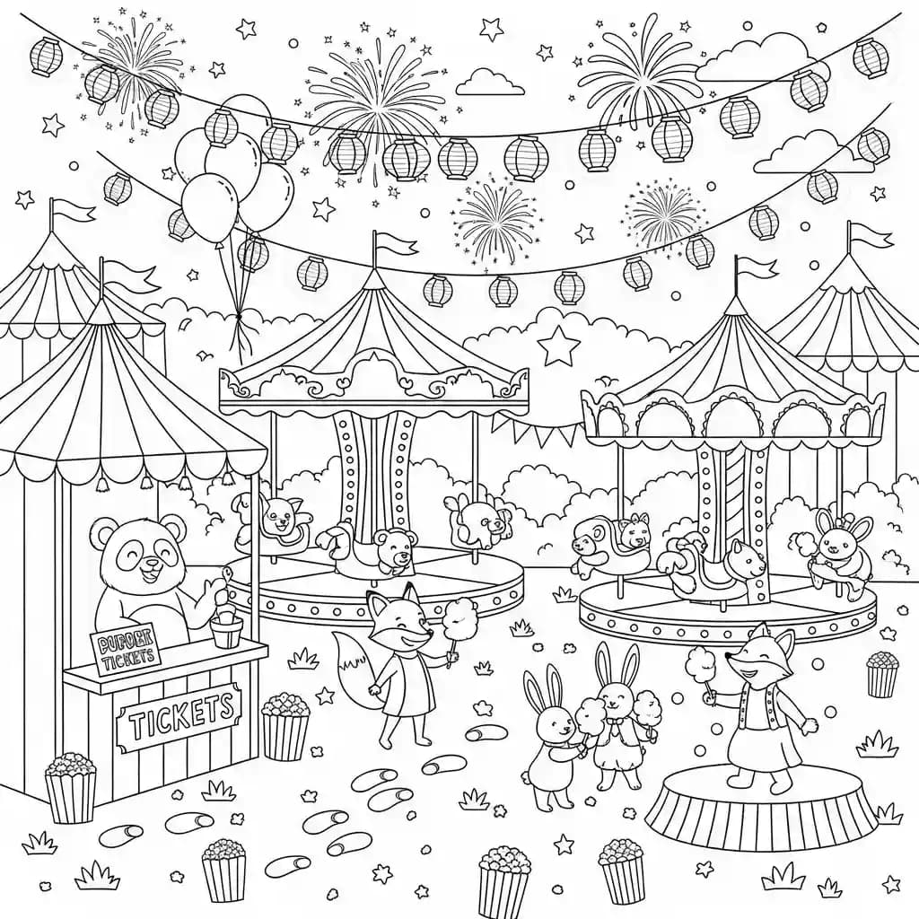 Desenhos Fofos para Colorir para Imprimir e Colorir