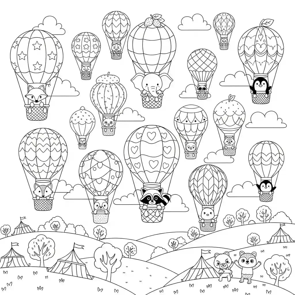 Desenhos Fofos para Colorir para Imprimir e Colorir