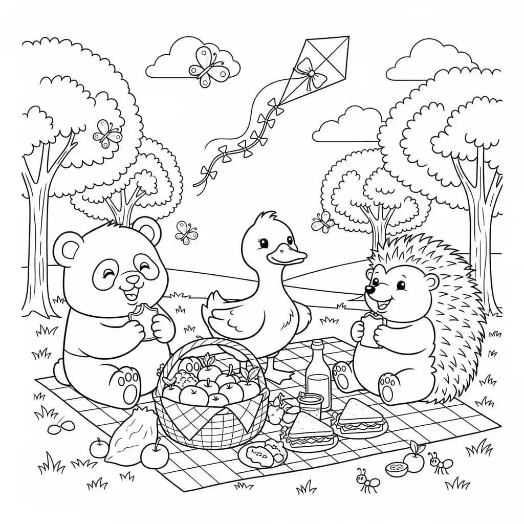 Desenhos Fofos para Colorir para Imprimir e Colorir