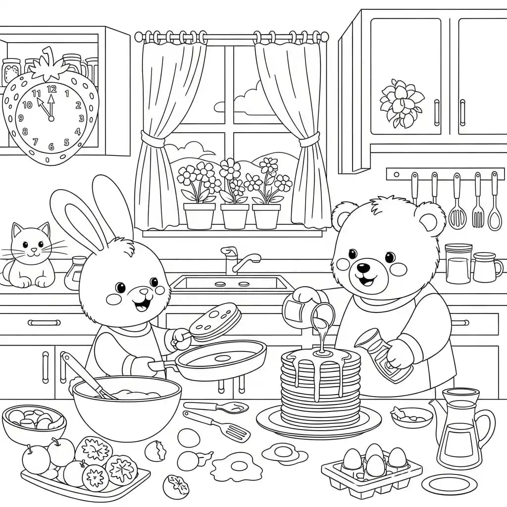 Desenhos Fofos para Colorir para Imprimir e Colorir