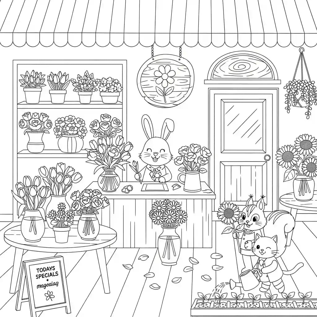 Desenhos Fofos para Colorir para Imprimir e Colorir