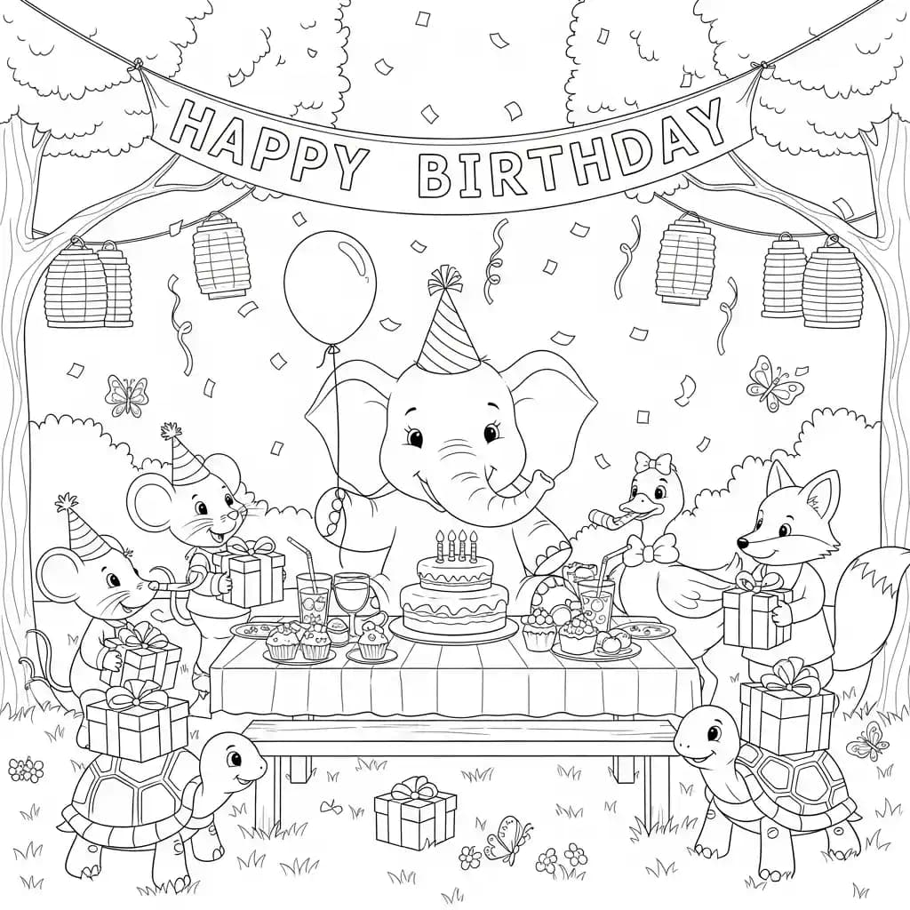 Desenhos Fofos para Colorir para Imprimir e Colorir