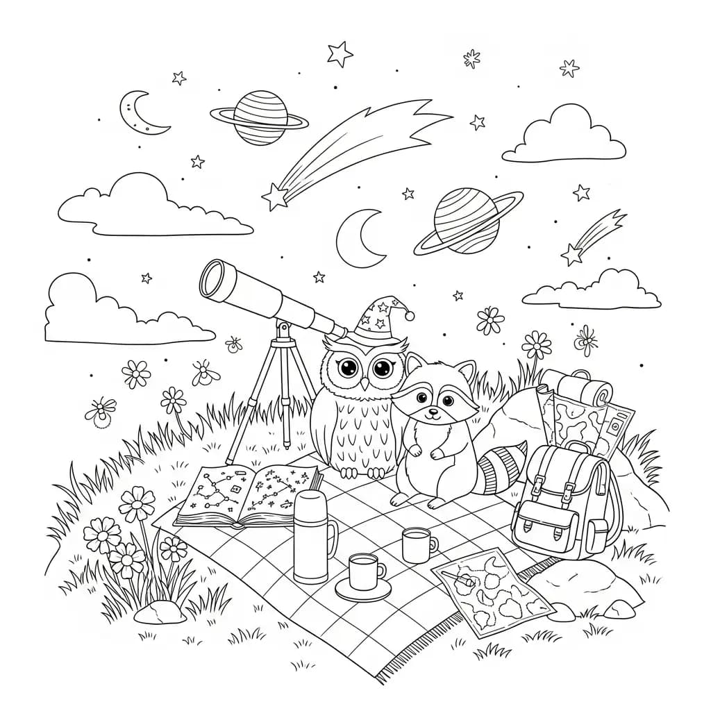 Desenhos Fofos para Colorir para Imprimir e Colorir