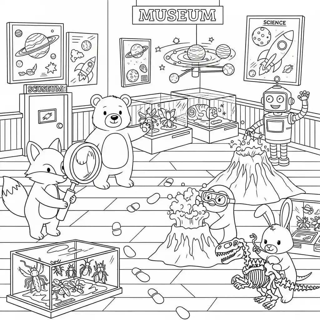 Desenhos Fofos para Colorir para Imprimir e Colorir