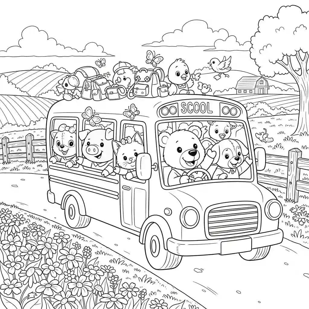 Desenhos Fofos para Colorir para Imprimir e Colorir