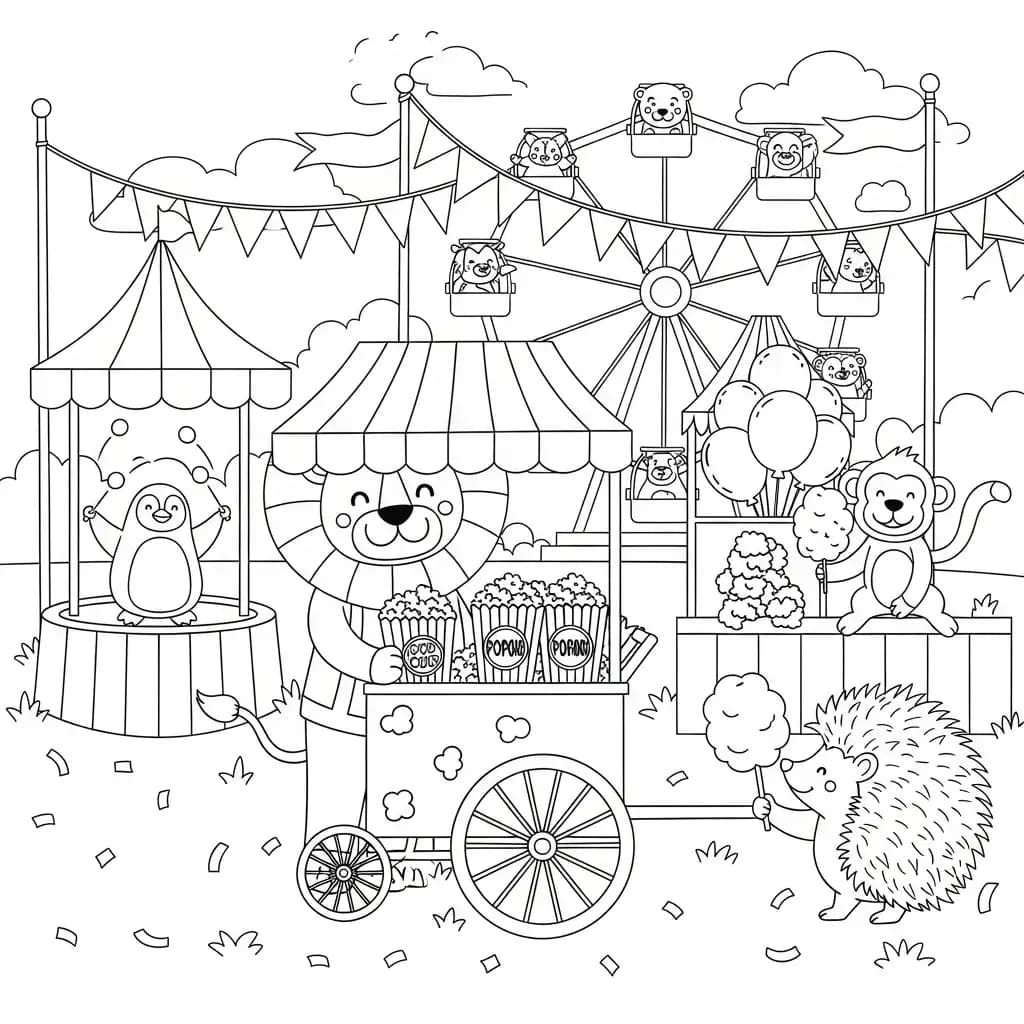 Desenhos Fofos para Colorir para Imprimir e Colorir