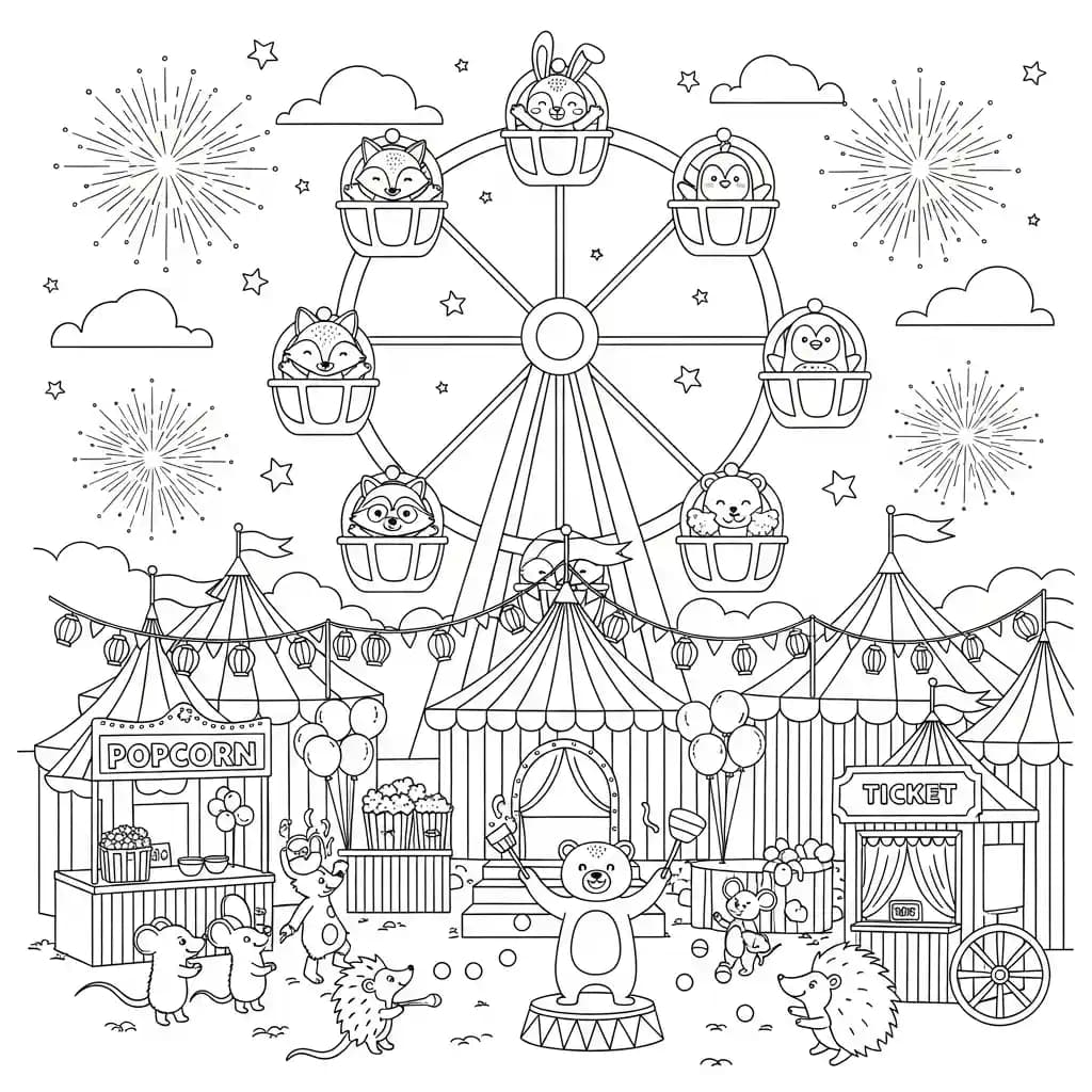 Desenhos Fofos para Colorir para Imprimir e Colorir