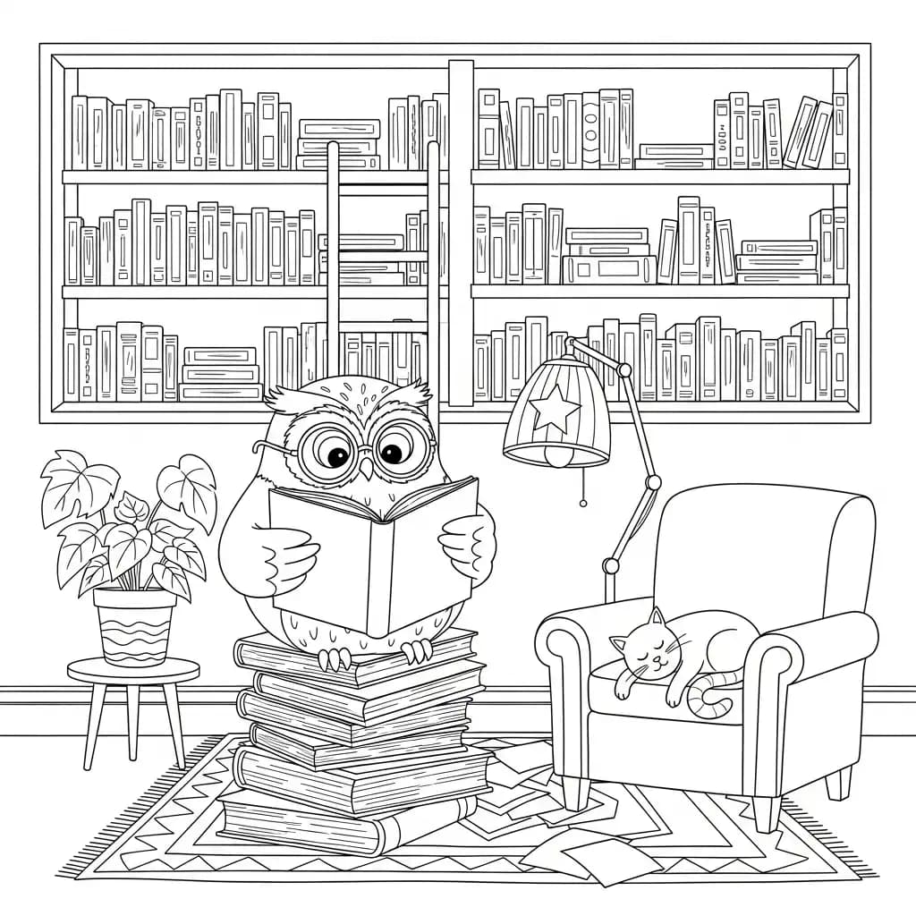 Desenhos Fofos para Colorir para Imprimir e Colorir