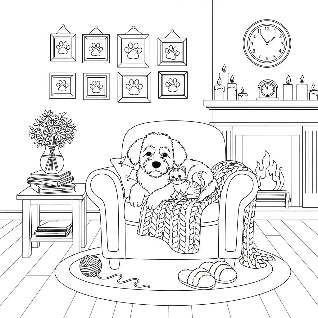 Desenhos Fofos para Colorir para Imprimir e Colorir