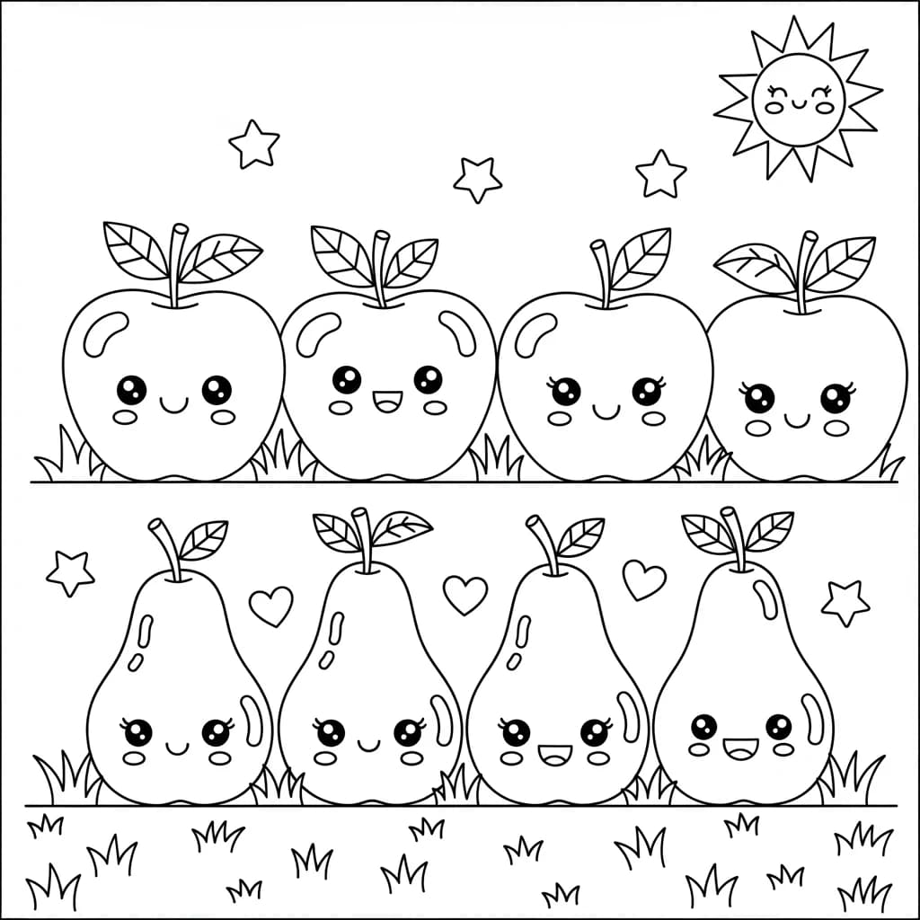 Desenhos Fofos para Colorir para Imprimir e Colorir