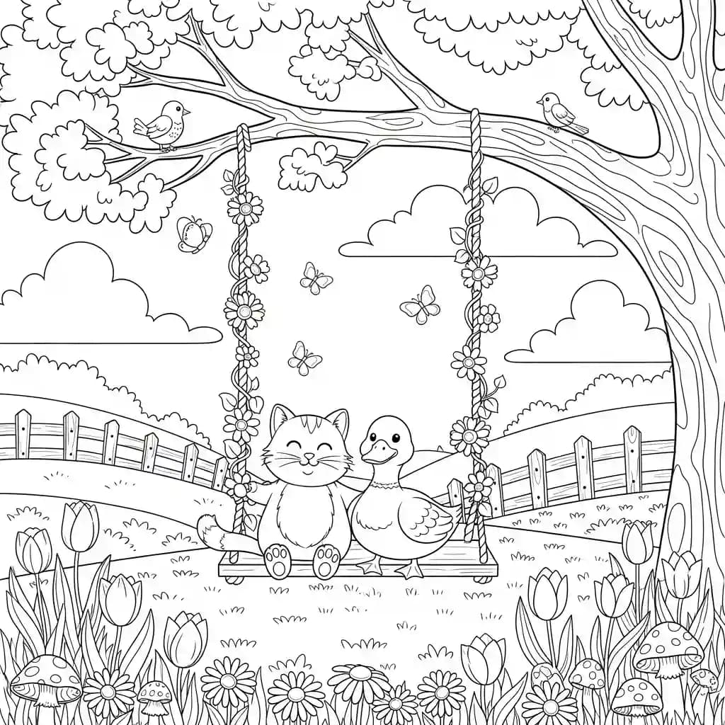 Desenhos Fofos para Colorir para Imprimir e Colorir