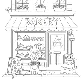Desenhos Fofos para Colorir para Imprimir e Colorir