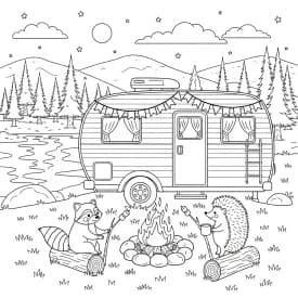 Desenhos Fofos para Colorir para Imprimir e Colorir